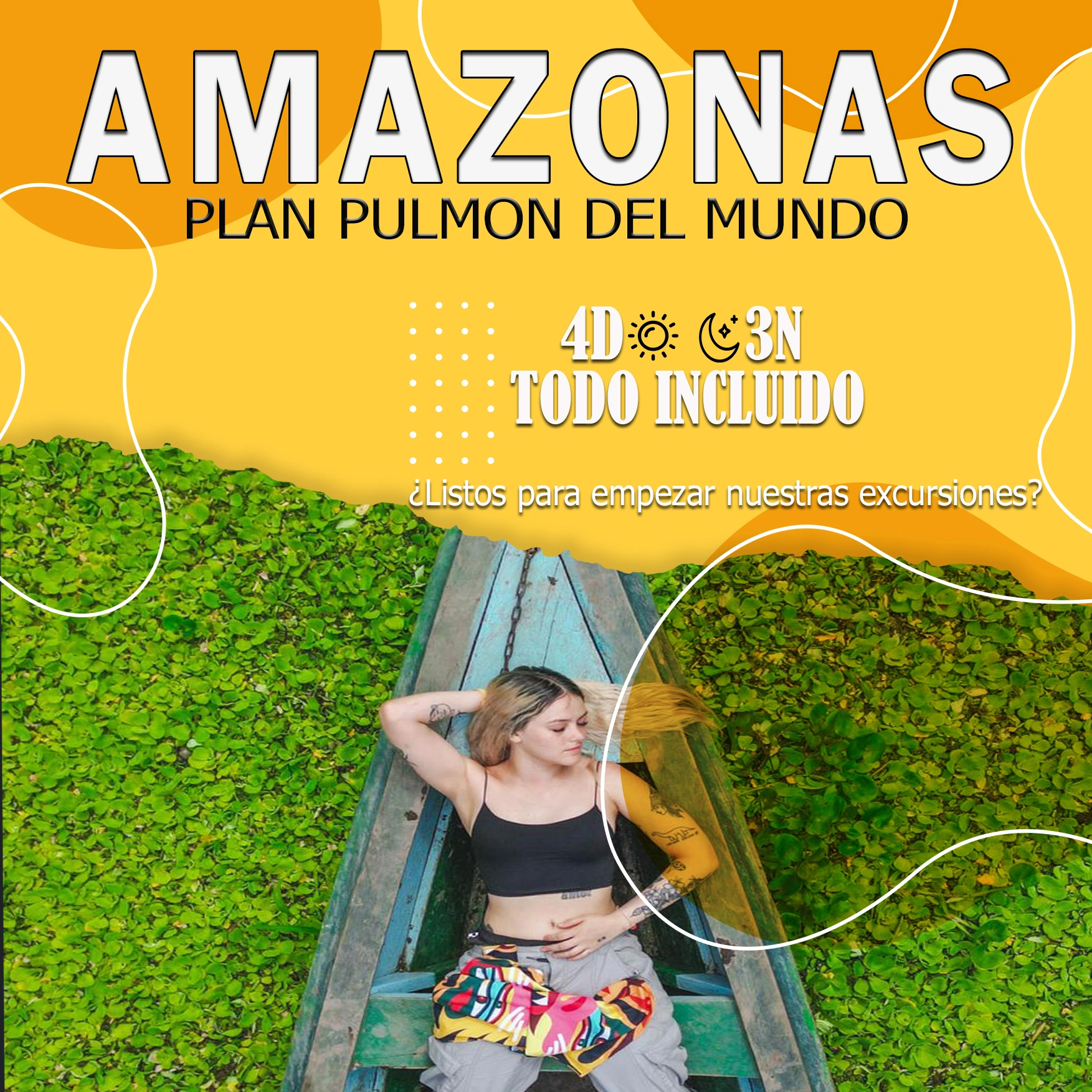 PLANES AMAZONAS: PULMON DEL MUNDO 4 DIAS / 3 NOCHES TODO INCLUIDO